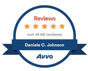 Reviews | Five stars out of 62 reviews | Daniele C. Johnson | Avvo