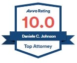 Avvo Rating | 10.0 | Daniele C. Johnson | Top Attorney